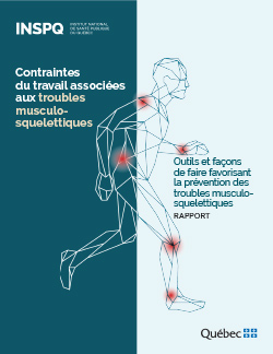 Contraintes du travail associées aux troubles musculosquelettiques - Rapport