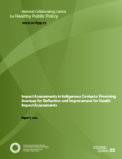 Impact Assessments in Indigenous Contexts: Promising Avenues for Reflection and Improvement for Health Impact Assessments