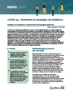 COVID-19 – Pandémie et stratégies de résilience