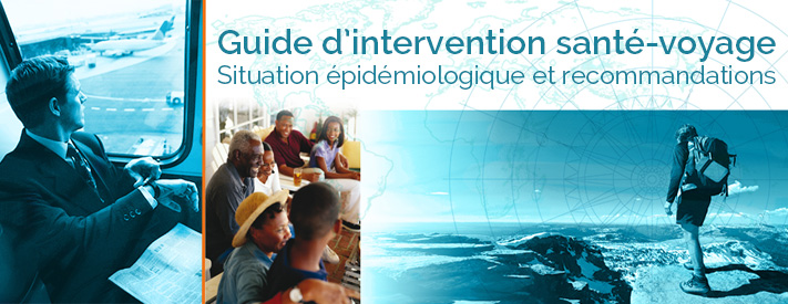 Guide d'intervention santé-voyage – Situation épidémiologique et recommandations